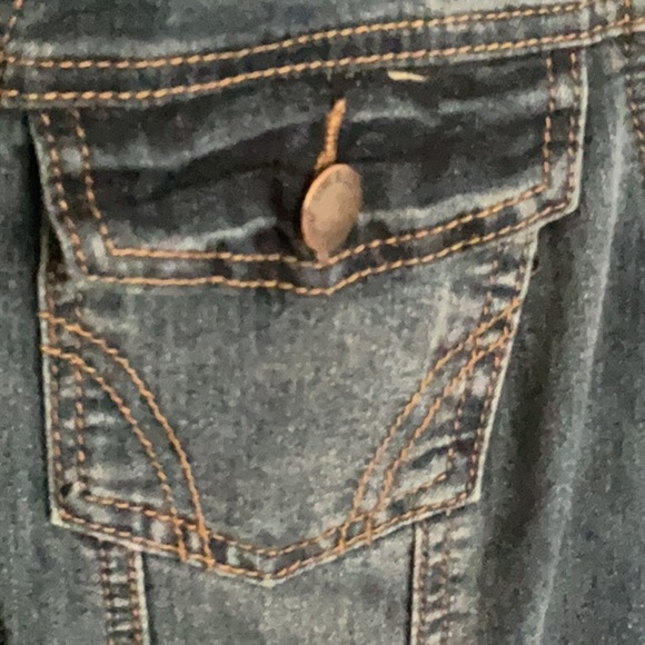 LOVE AND LEGEND BLUE JEAN VEST - Picture 4 of 8